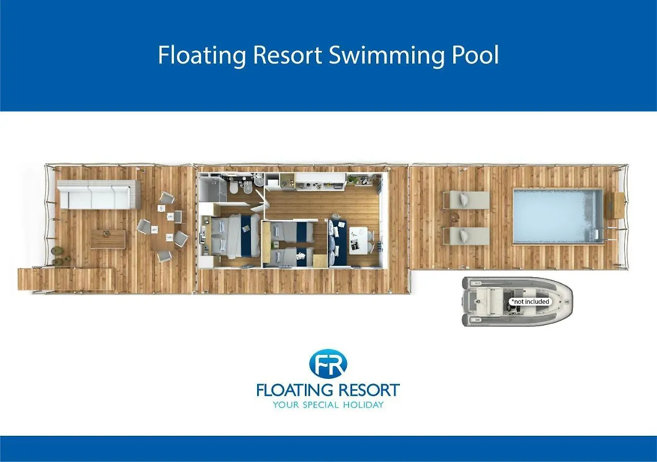 Floating Resort Rímini Hotel en barco